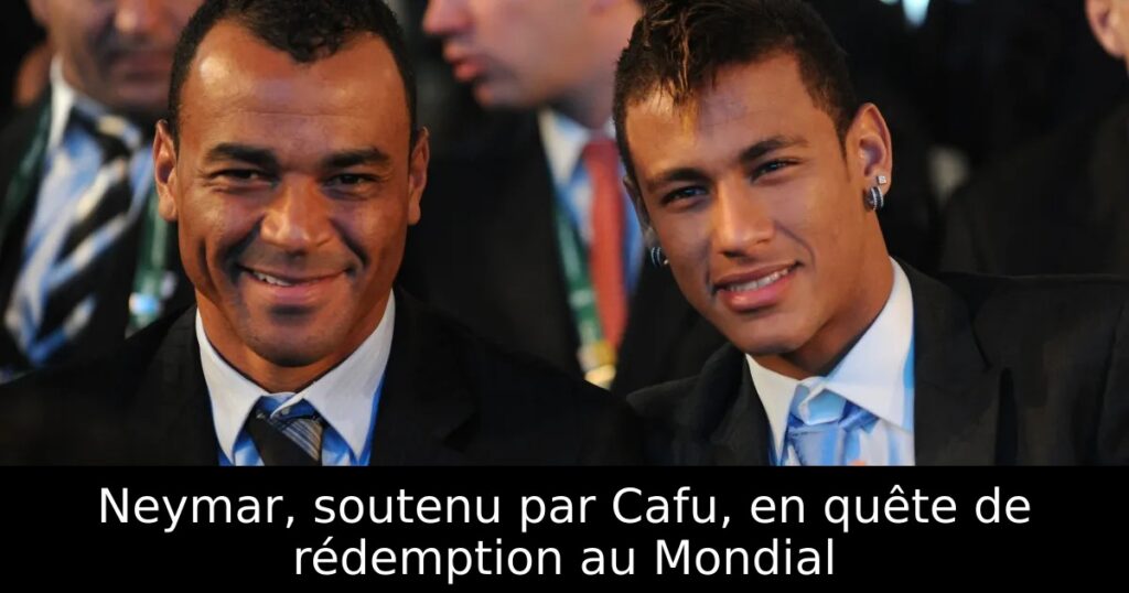 Neymar, soutenu par Cafu, en quête de rédemption au Mondial