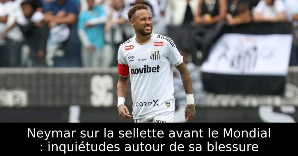 Neymar sur la sellette avant le Mondial : inquiétudes autour de sa blessure