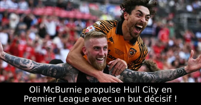 Oli McBurnie propulse Hull City en Premier League avec un but décisif !