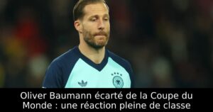 Oliver Baumann écarté de la Coupe du Monde : une réaction pleine de classe