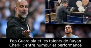 Pep Guardiola et les talents de Rayan Cherki : entre humour et performance