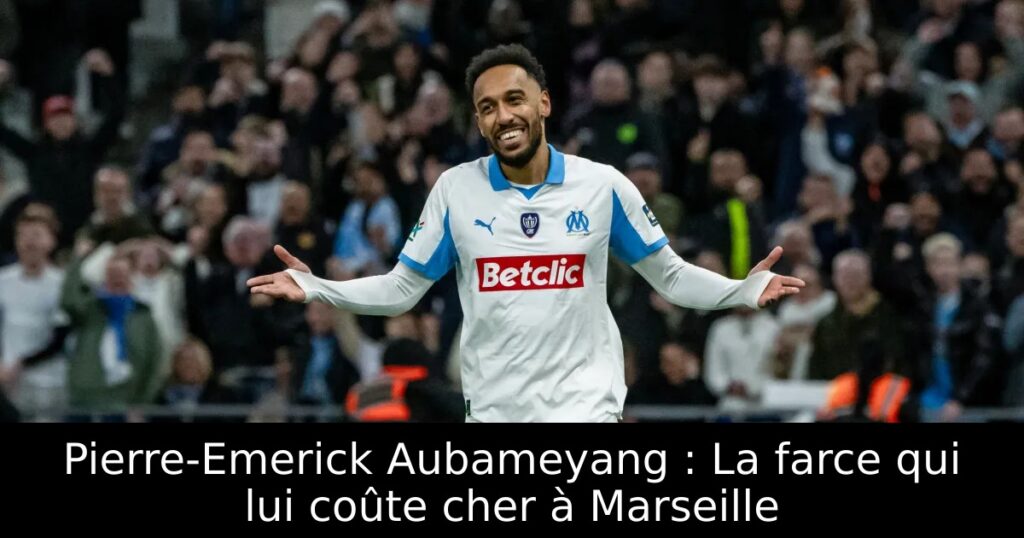 Pierre-Emerick Aubameyang : La farce qui lui coûte cher à Marseille