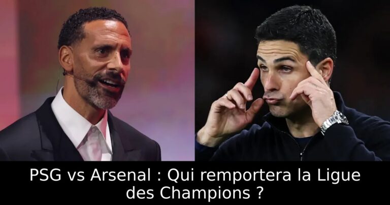 PSG vs Arsenal : Qui remportera la Ligue des Champions ?