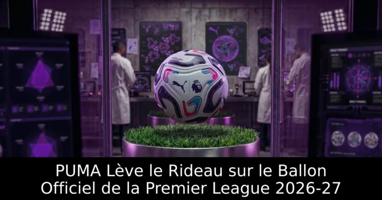 PUMA Lève le Rideau sur le Ballon Officiel de la Premier League 2026-27
