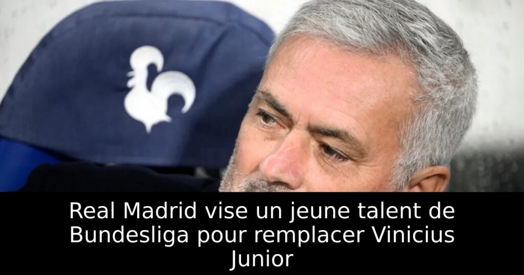 Real Madrid vise un jeune talent de Bundesliga pour remplacer Vinicius Junior