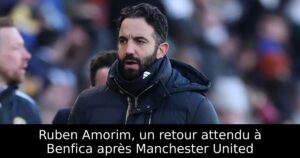 Ruben Amorim, un retour attendu à Benfica après Manchester United