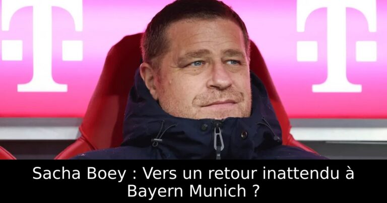 Sacha Boey : Vers un retour inattendu à Bayern Munich ?