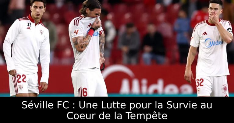 Séville FC : Une Lutte pour la Survie au Coeur de la Tempête