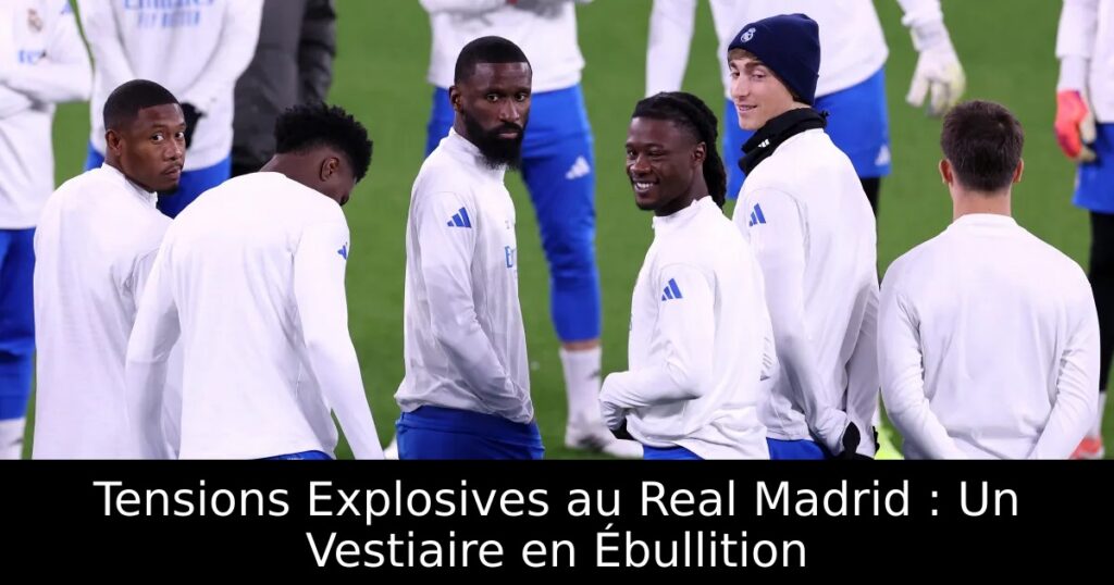 Tensions Explosives au Real Madrid : Un Vestiaire en Ébullition