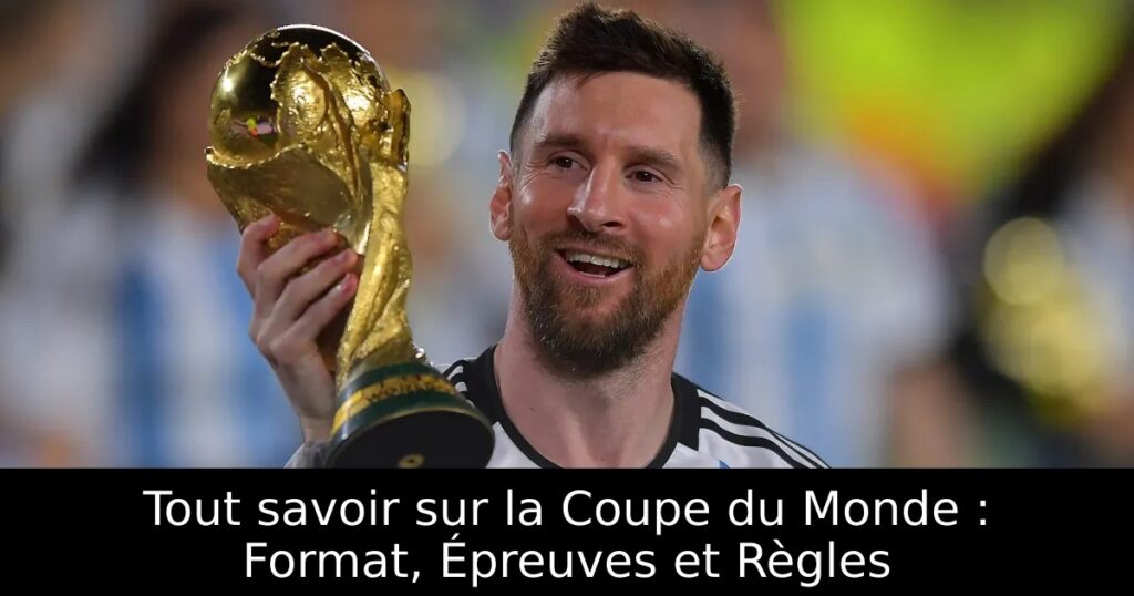 Tout savoir sur la Coupe du Monde : Format, Épreuves et Règles