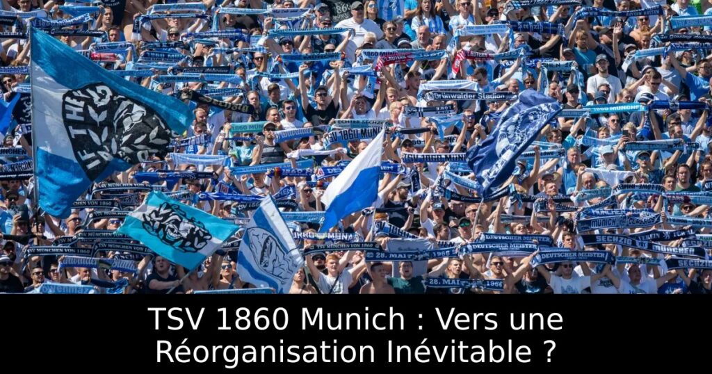 TSV 1860 Munich : Vers une Réorganisation Inévitable ?