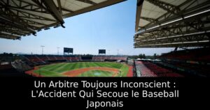 Un Arbitre Toujours Inconscient : L&rsquo;Accident Qui Secoue le Baseball Japonais