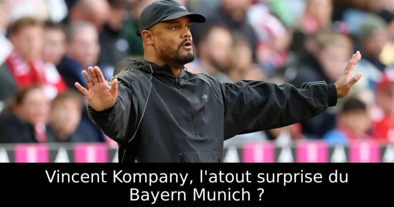 Vincent Kompany, l'atout surprise du Bayern Munich ?