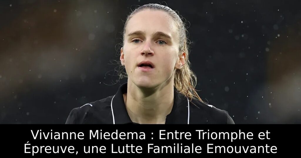 Vivianne Miedema : Entre Triomphe et Épreuve, une Lutte Familiale Emouvante