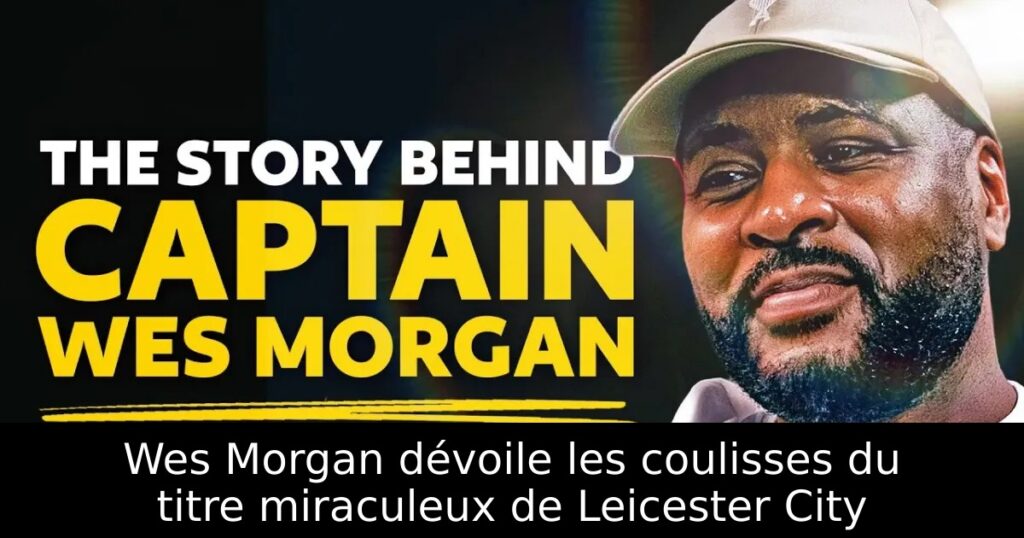Wes Morgan dévoile les coulisses du titre miraculeux de Leicester City