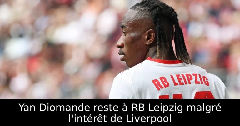 Yan Diomande reste à RB Leipzig malgré l'intérêt de Liverpool