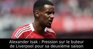Alexander Isak : Pression sur le buteur de Liverpool pour sa deuxième saison