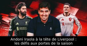 Andoni Iraola à la tête de Liverpool : les défis aux portes de la saison