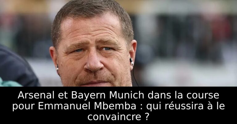 Arsenal et Bayern Munich dans la course pour Emmanuel Mbemba : qui réussira à le convaincre ?