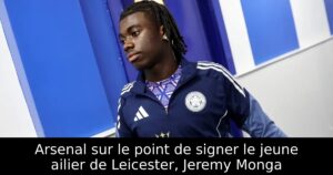 Arsenal sur le point de signer le jeune ailier de Leicester, Jeremy Monga