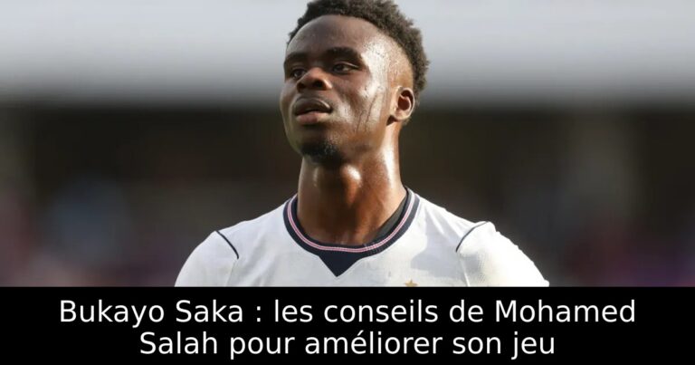 Bukayo Saka : les conseils de Mohamed Salah pour améliorer son jeu