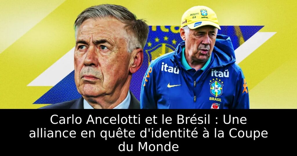 Carlo Ancelotti et le Brésil : Une alliance en quête d&rsquo;identité à la Coupe du Monde