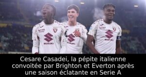 Cesare Casadei, la pépite italienne convoitée par Brighton et Everton après une saison éclatante en Serie A