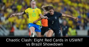 Chaotic Clash: Eight Red Cards in USWNT vs Brazil Showdown