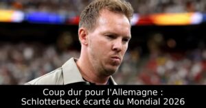 Coup dur pour l&rsquo;Allemagne : Schlotterbeck écarté du Mondial 2026