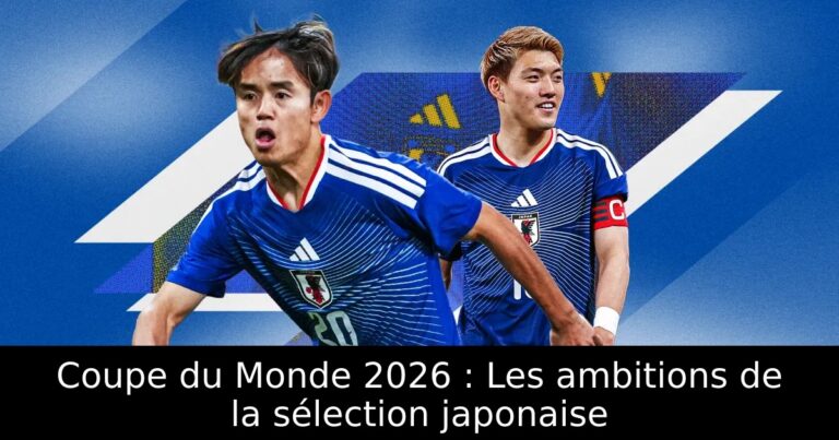 Coupe du Monde 2026 : Les ambitions de la sélection japonaise