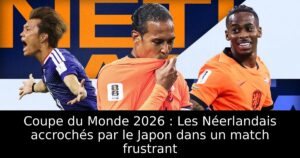 Coupe du Monde 2026 : Les Néerlandais accrochés par le Japon dans un match frustrant