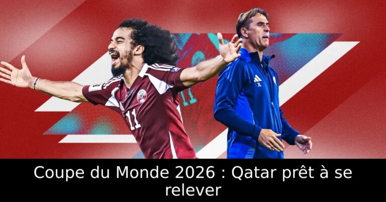 Coupe du Monde 2026 : Qatar prêt à se relever