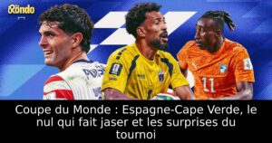 Coupe du Monde : Espagne-Cape Verde, le nul qui fait jaser et les surprises du tournoi