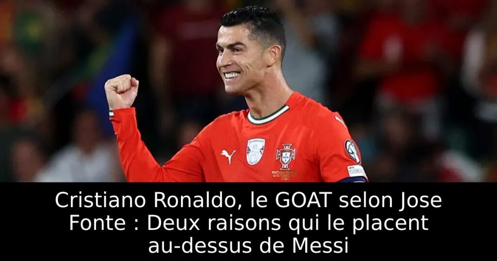 Cristiano Ronaldo, le GOAT selon Jose Fonte : Deux raisons qui le placent au-dessus de Messi