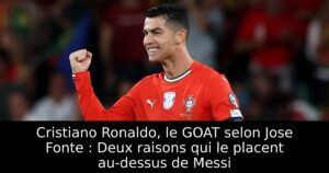 Cristiano Ronaldo, le GOAT selon Jose Fonte : Deux raisons qui le placent au-dessus de Messi