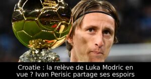 Croatie : la relève de Luka Modric en vue ? Ivan Perisic partage ses espoirs