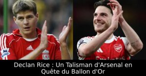 Declan Rice : Un Talisman d&rsquo;Arsenal en Quête du Ballon d&rsquo;Or