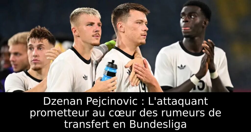 Dzenan Pejcinovic : L&rsquo;attaquant prometteur au cœur des rumeurs de transfert en Bundesliga
