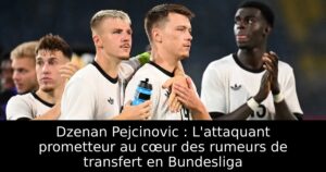Dzenan Pejcinovic : L&rsquo;attaquant prometteur au cœur des rumeurs de transfert en Bundesliga
