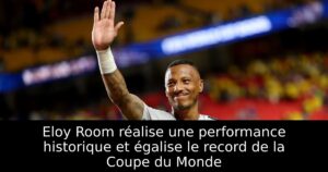 Eloy Room réalise une performance historique et égalise le record de la Coupe du Monde