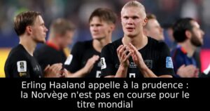 Erling Haaland appelle à la prudence : la Norvège n&rsquo;est pas en course pour le titre mondial