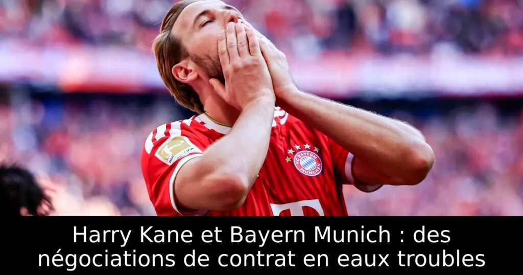 Harry Kane et Bayern Munich : des négociations de contrat en eaux troubles
