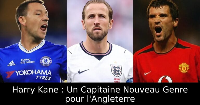 Harry Kane : Un Capitaine Nouveau Genre pour l'Angleterre