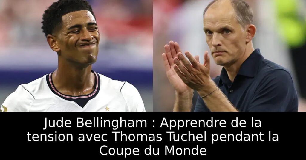 Jude Bellingham : Apprendre de la tension avec Thomas Tuchel pendant la Coupe du Monde