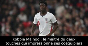 Kobbie Mainoo : le maître du deux touches qui impressionne ses coéquipiers
