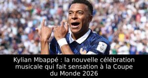 Kylian Mbappé : la nouvelle célébration musicale qui fait sensation à la Coupe du Monde 2026