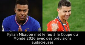 Kylian Mbappé met le feu à la Coupe du Monde 2026 avec des prévisions audacieuses