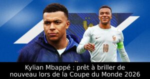Kylian Mbappé : prêt à briller de nouveau lors de la Coupe du Monde 2026