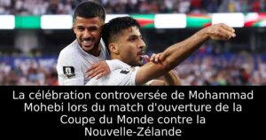 La célébration controversée de Mohammad Mohebi lors du match d&rsquo;ouverture de la Coupe du Monde contre la Nouvelle-Zélande