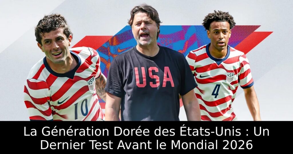 La Génération Dorée des États-Unis : Un Dernier Test Avant le Mondial 2026